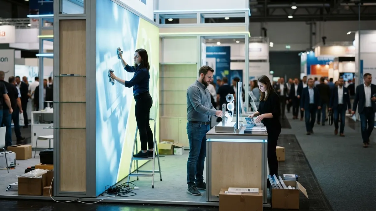 Agência de marketing para eventos: feiras industriais