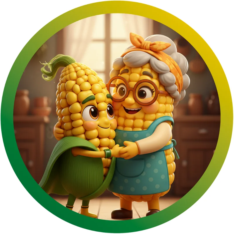 Adesivo do Milhinho com a Nonna
